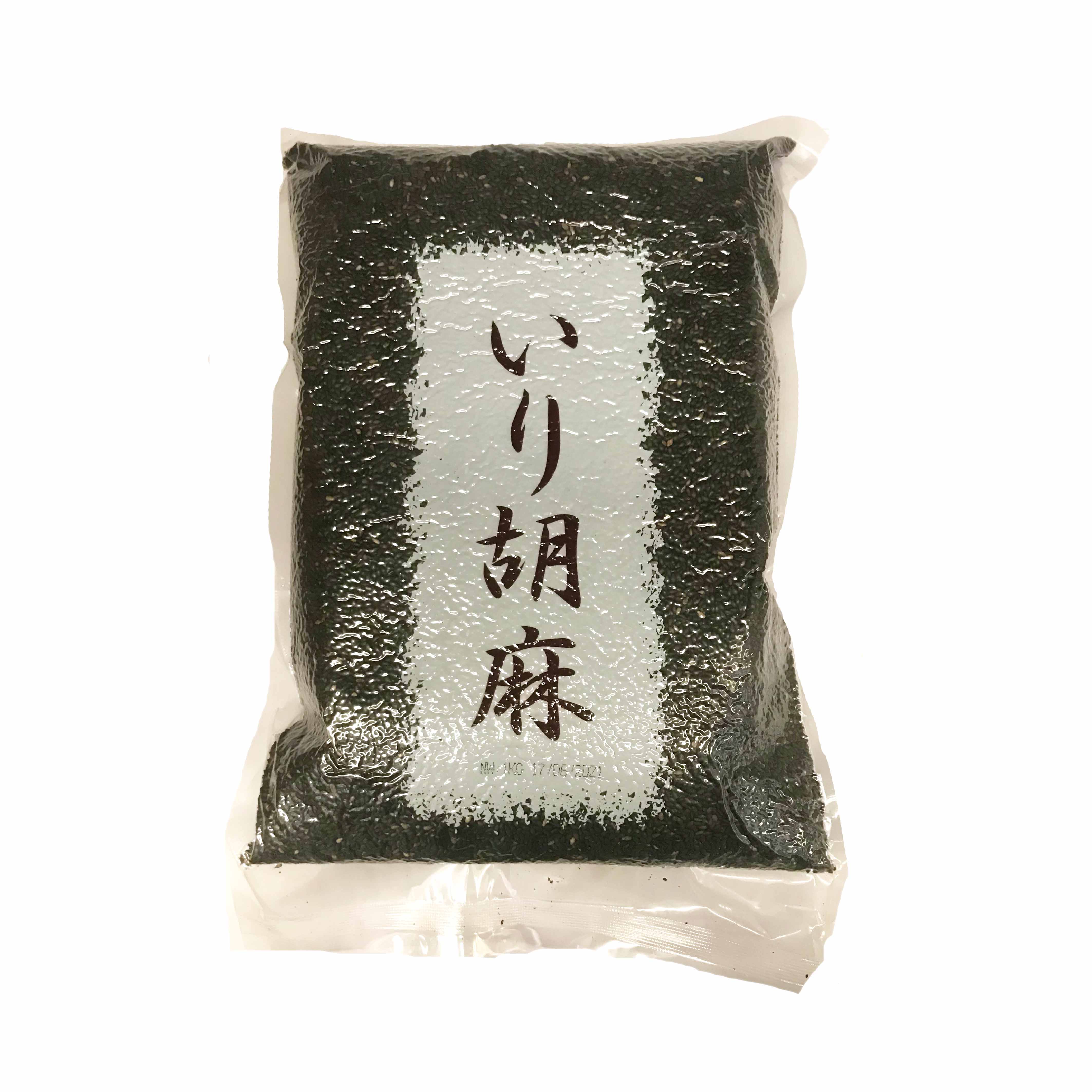 SESAMO NERO TOSTATO 1KGX10PZ 黑芝麻(熟)